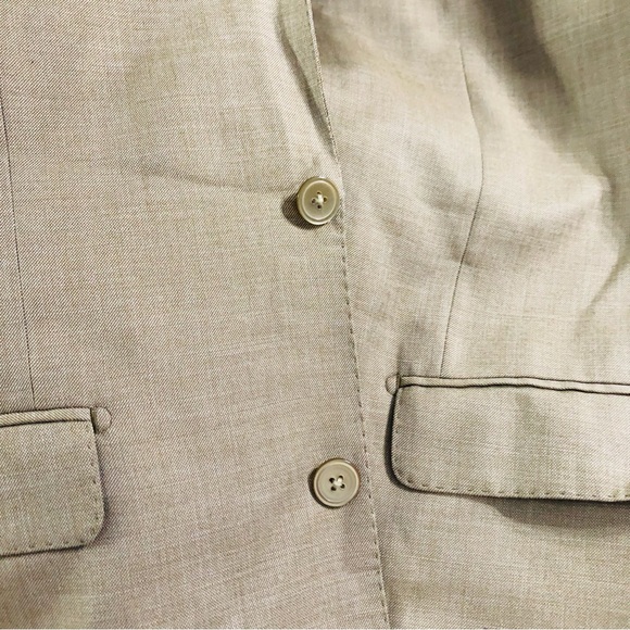 Marc Enzo men’s blazers seven pockets front buttons closures tan. 42R - Picture 8 of 8